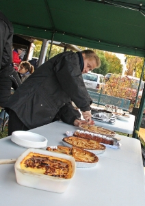 le buffet des desserts ! impressionnant ! n'est ce pas Marie ?!